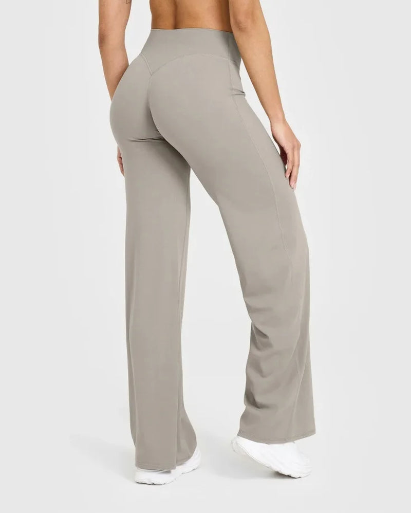 Experience Ultimate Comfort in Our Ultra Soft Mid-Waist Yoga Pants for Women | Perfect for Pilates, Running, and All Sports Activities