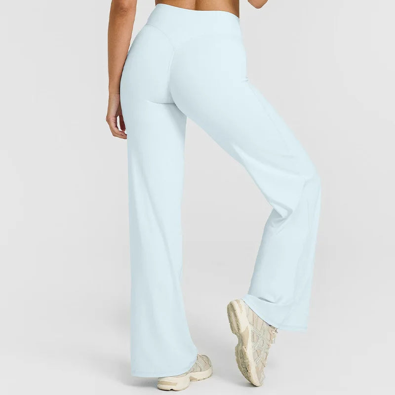Experience Ultimate Comfort in Our Ultra Soft Mid-Waist Yoga Pants for Women | Perfect for Pilates, Running, and All Sports Activities