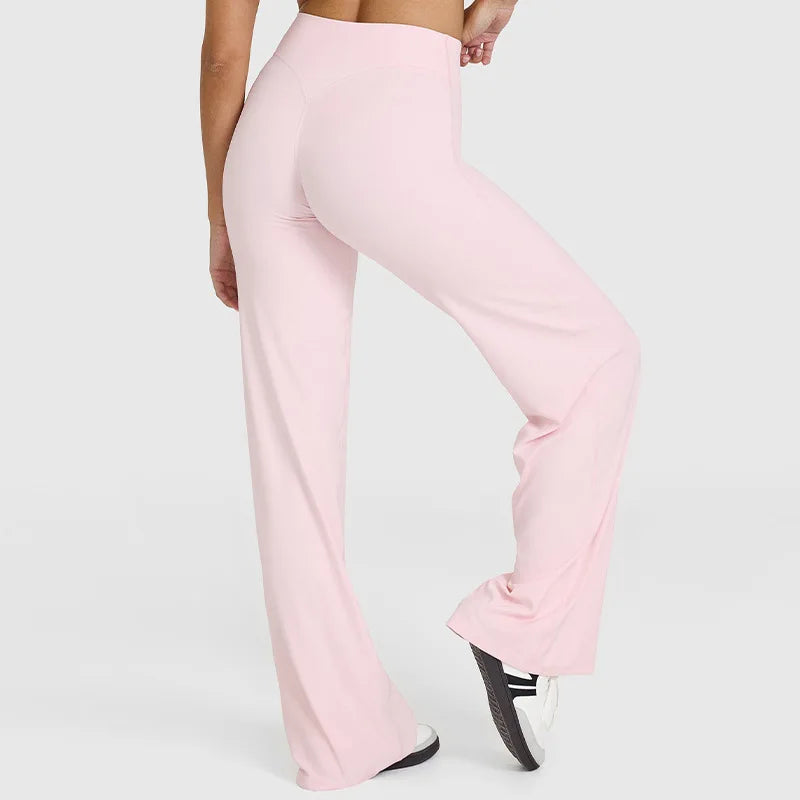 Experience Ultimate Comfort in Our Ultra Soft Mid-Waist Yoga Pants for Women | Perfect for Pilates, Running, and All Sports Activities