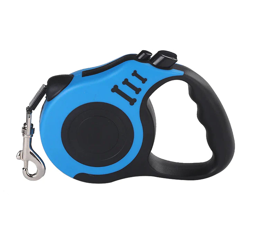 16.5FT Retractable Dog Leash – Tangle-Free, One-Hand Brake, Heavy-Duty Walking Lead for All Breeds