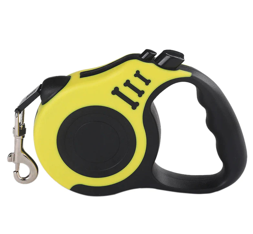 16.5FT Retractable Dog Leash – Tangle-Free, One-Hand Brake, Heavy-Duty Walking Lead for All Breeds