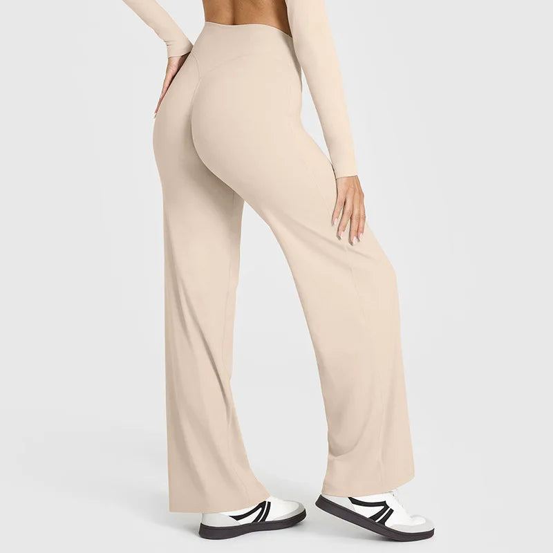 Experience Ultimate Comfort in Our Ultra Soft Mid-Waist Yoga Pants for Women | Perfect for Pilates, Running, and All Sports Activities