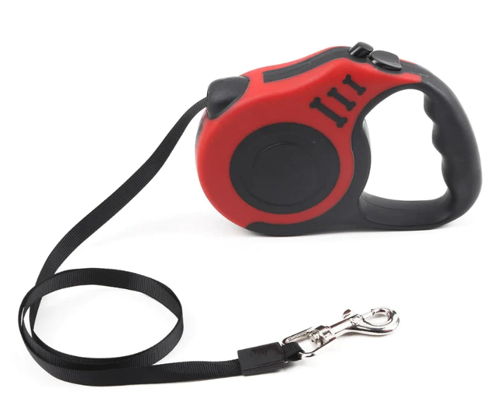 16.5FT Retractable Dog Leash – Tangle-Free, One-Hand Brake, Heavy-Duty Walking Lead for All Breeds