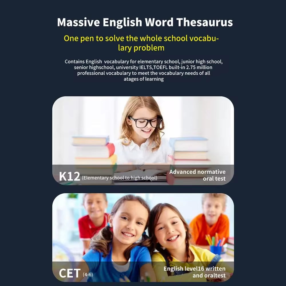 Revolutionize Language Learning with the Offline Translation Pen - 123 Languages at Your Fingertips!