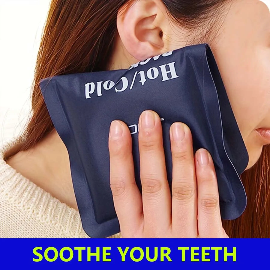 Ultimate Reusable Gel Ice Pack - Portable Hot & Cold Therapy Bag for Pain Relief on the Go