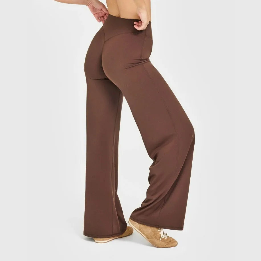 Experience Ultimate Comfort in Our Ultra Soft Mid-Waist Yoga Pants for Women | Perfect for Pilates, Running, and All Sports Activities