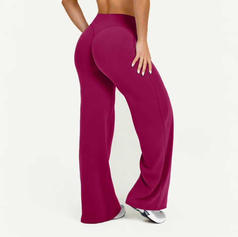 Experience Ultimate Comfort in Our Ultra Soft Mid-Waist Yoga Pants for Women | Perfect for Pilates, Running, and All Sports Activities