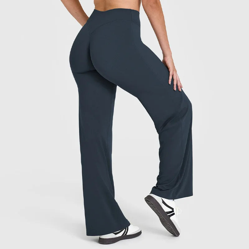 Experience Ultimate Comfort in Our Ultra Soft Mid-Waist Yoga Pants for Women | Perfect for Pilates, Running, and All Sports Activities