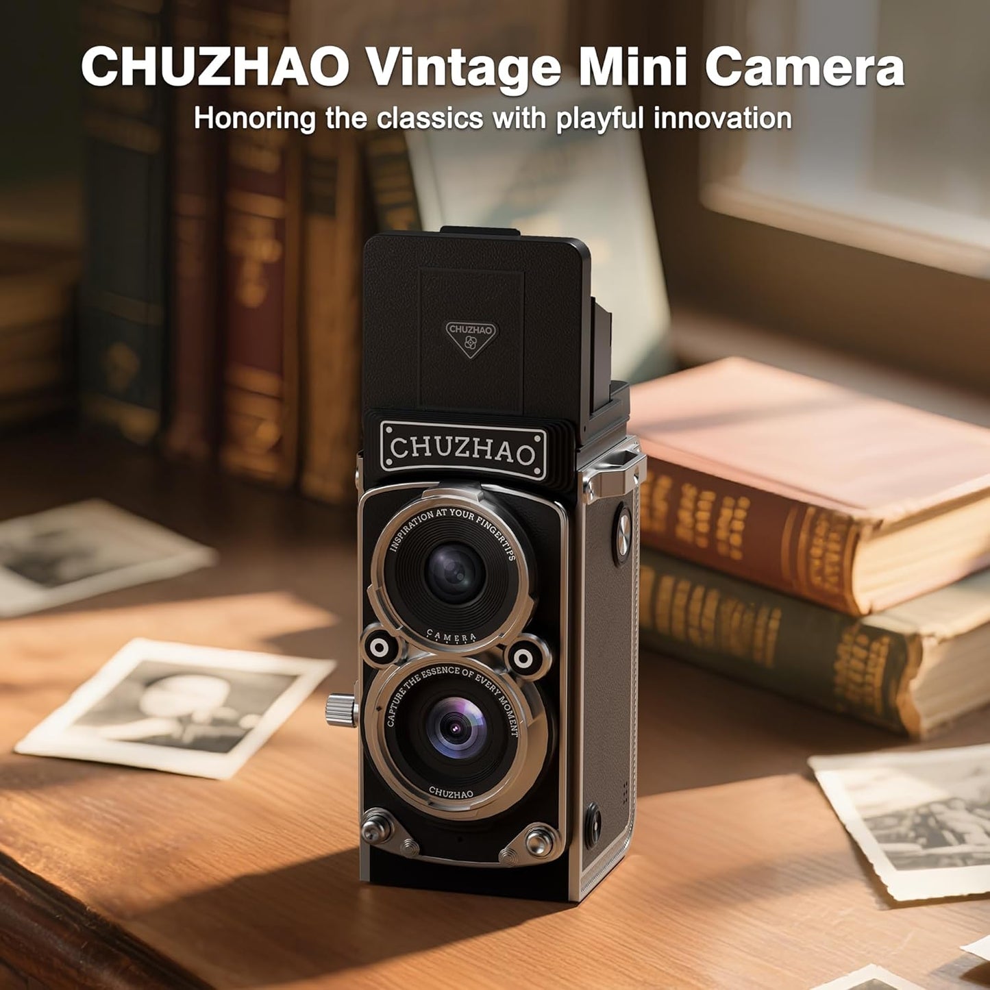 Vintage TLR Mini Retro Digital Camera