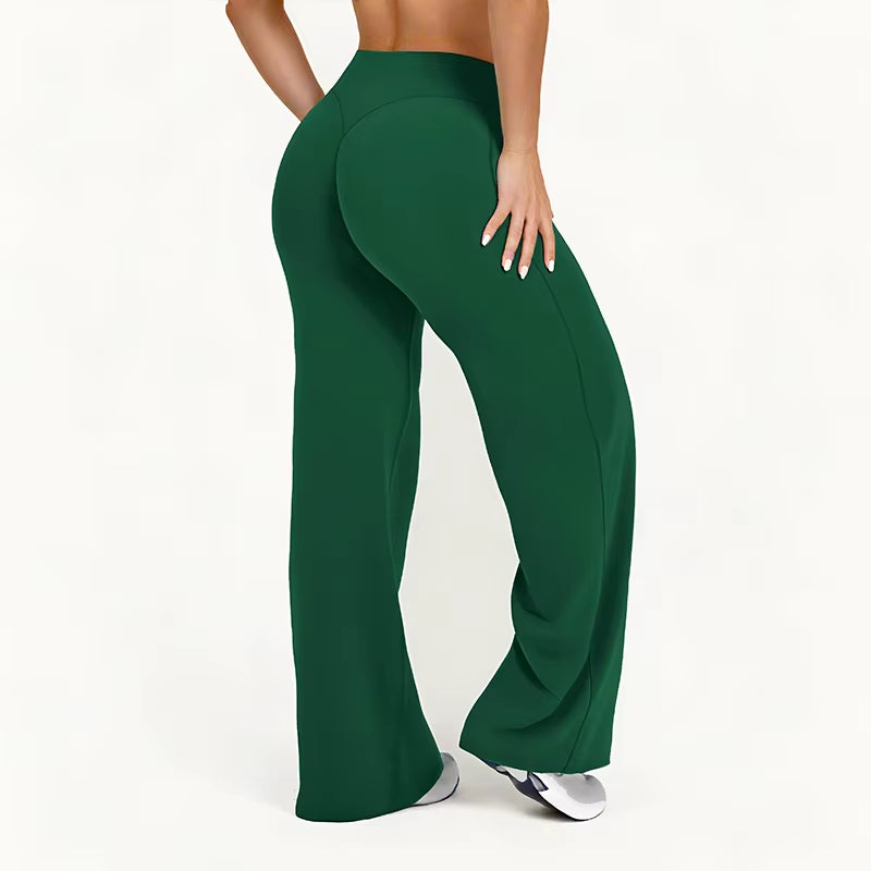 Experience Ultimate Comfort in Our Ultra Soft Mid-Waist Yoga Pants for Women | Perfect for Pilates, Running, and All Sports Activities