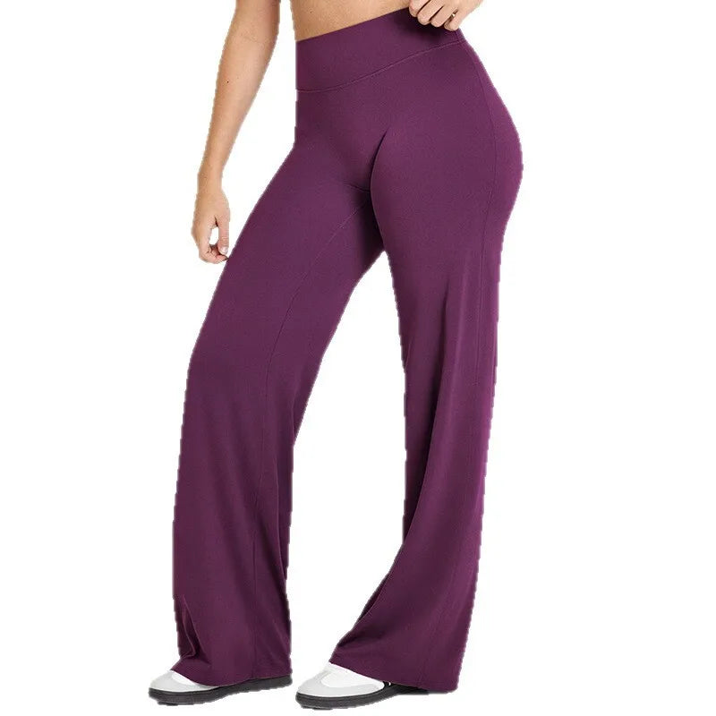 Experience Ultimate Comfort in Our Ultra Soft Mid-Waist Yoga Pants for Women | Perfect for Pilates, Running, and All Sports Activities