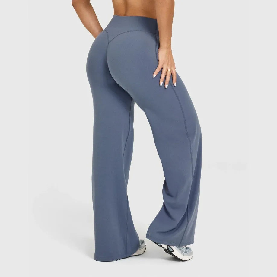 Experience Ultimate Comfort in Our Ultra Soft Mid-Waist Yoga Pants for Women | Perfect for Pilates, Running, and All Sports Activities
