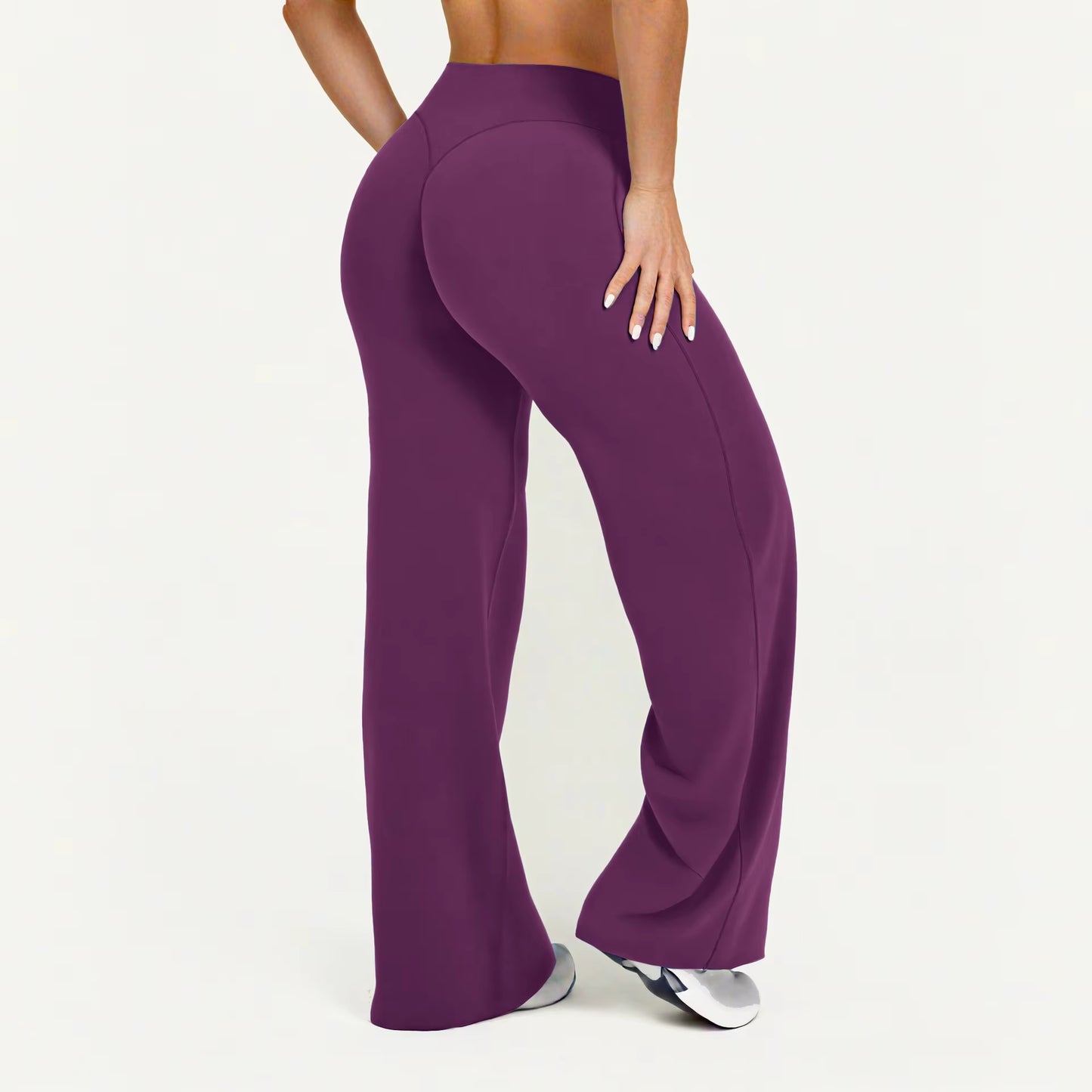 Experience Ultimate Comfort in Our Ultra Soft Mid-Waist Yoga Pants for Women | Perfect for Pilates, Running, and All Sports Activities