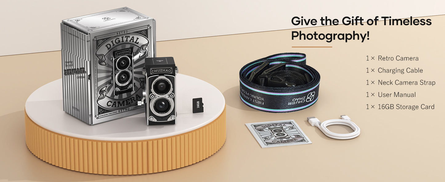 RetroSnap TLR Mini Digital Camera