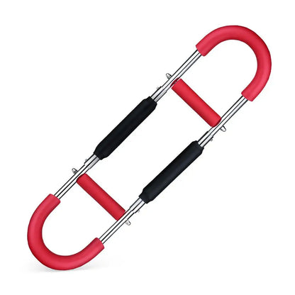 Unleash Your Upper Body Power with the Adjustable U Shaped Arm Strength Trainer - The Ultimate Home Fitness Equipment for Chest and Wrist Training!