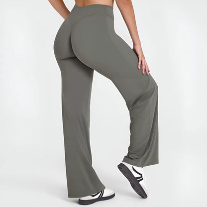 Experience Ultimate Comfort in Our Ultra Soft Mid-Waist Yoga Pants for Women | Perfect for Pilates, Running, and All Sports Activities