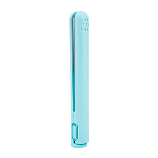 Travel-Ready Dual-Use USB Mini Hair Straightener Brush - Curl and Style Your Bangs Effortlessly!