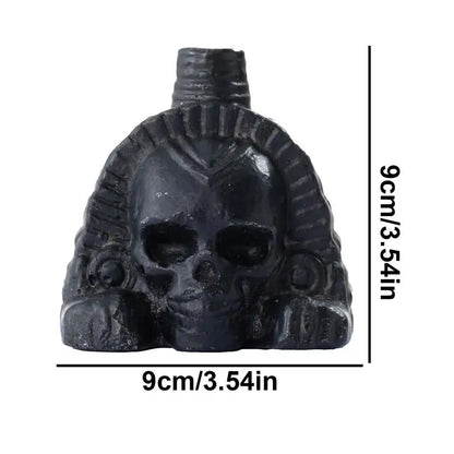 Authentic Aztec Skull Head Whistle - Experience Realistic Human Screams with this Unique Death Whistle Toy