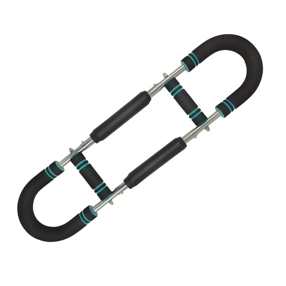 Unleash Your Upper Body Power with the Adjustable U Shaped Arm Strength Trainer - The Ultimate Home Fitness Equipment for Chest and Wrist Training!