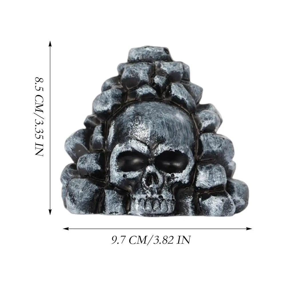Authentic Aztec Skull Head Whistle - Experience Realistic Human Screams with this Unique Death Whistle Toy