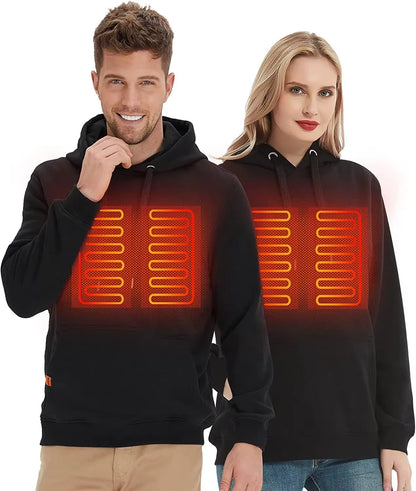 USB Heating Women's Hoodie - Vintage Gothic Long Sleeve Streetwear for Comfort and Style