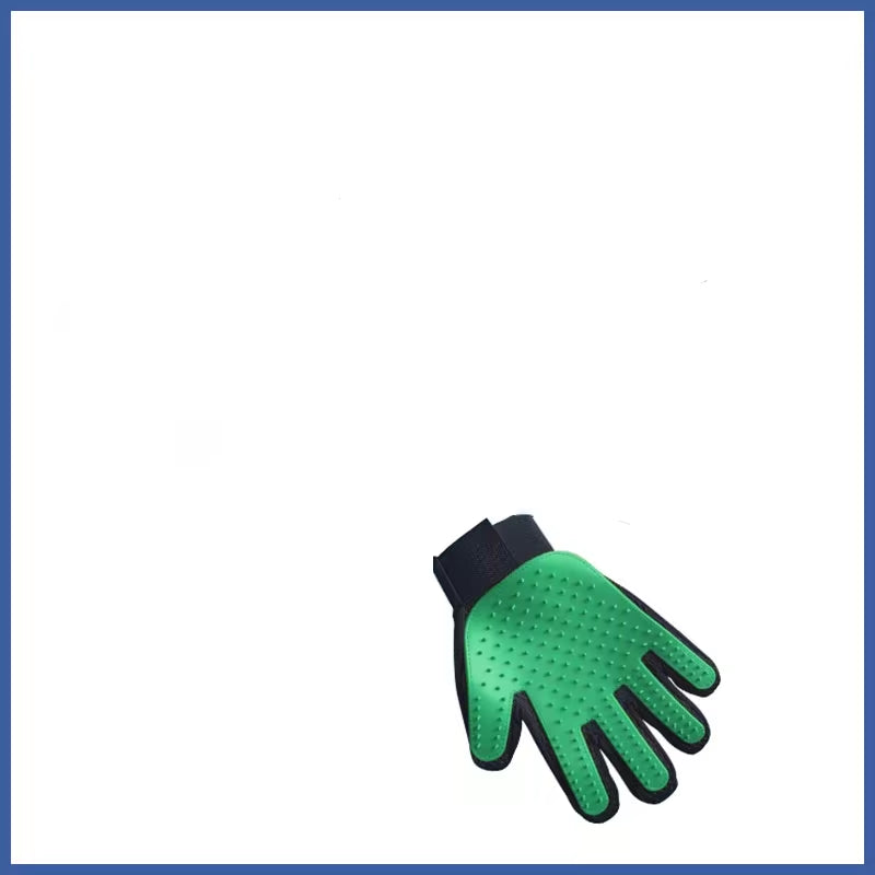 Silicone Pet Bath & Grooming Glove – Soft Rubber Brush for Shedding, Massaging & Cleaning Dogs & Cats