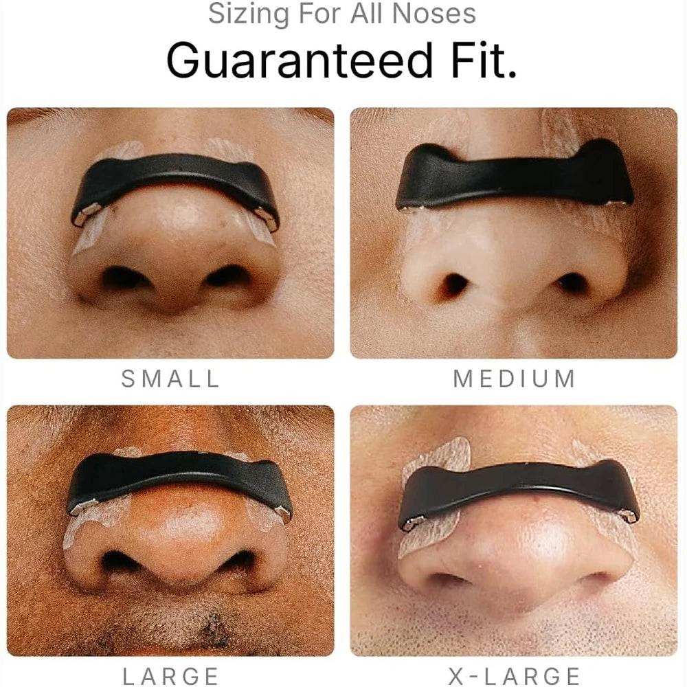 BreatheEasy Magnetic Nasal Strip Kit - Enhance Your Breathing, Eliminate Snoring, and Enjoy Restful Sleep with Skin-Safe Comfort