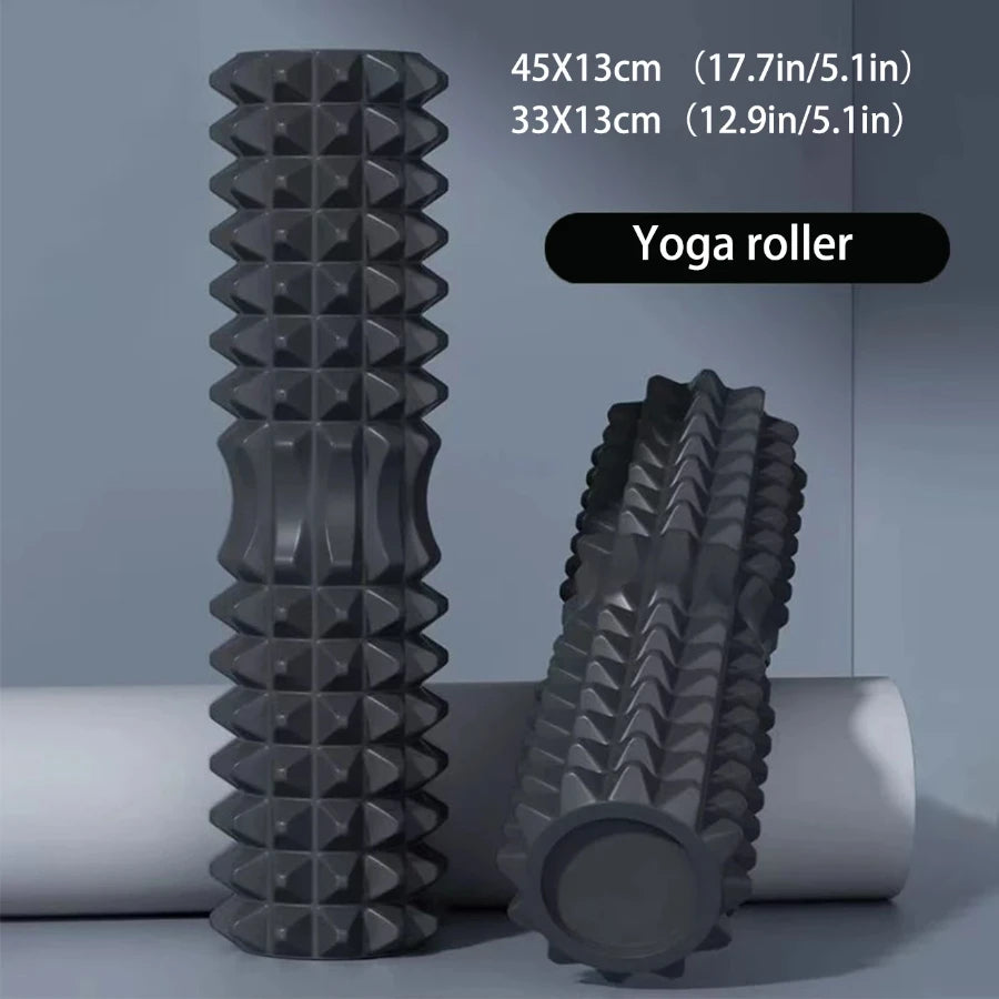 Revitalize Your Workout with Our Premium 45cm Yoga Foam Roller & Pilates Block Set – Unleash Muscle Relief & Flexibility!