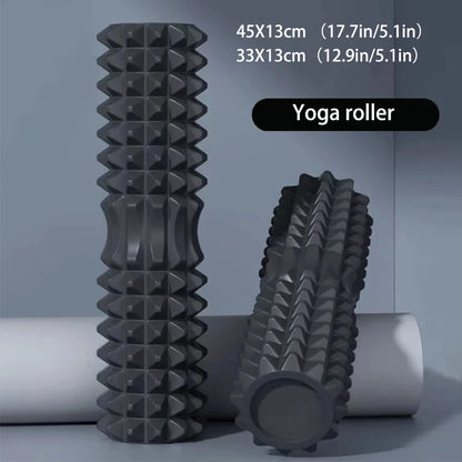 Revitalize Your Workout with Our Premium 45cm Yoga Foam Roller & Pilates Block Set – Unleash Muscle Relief & Flexibility!