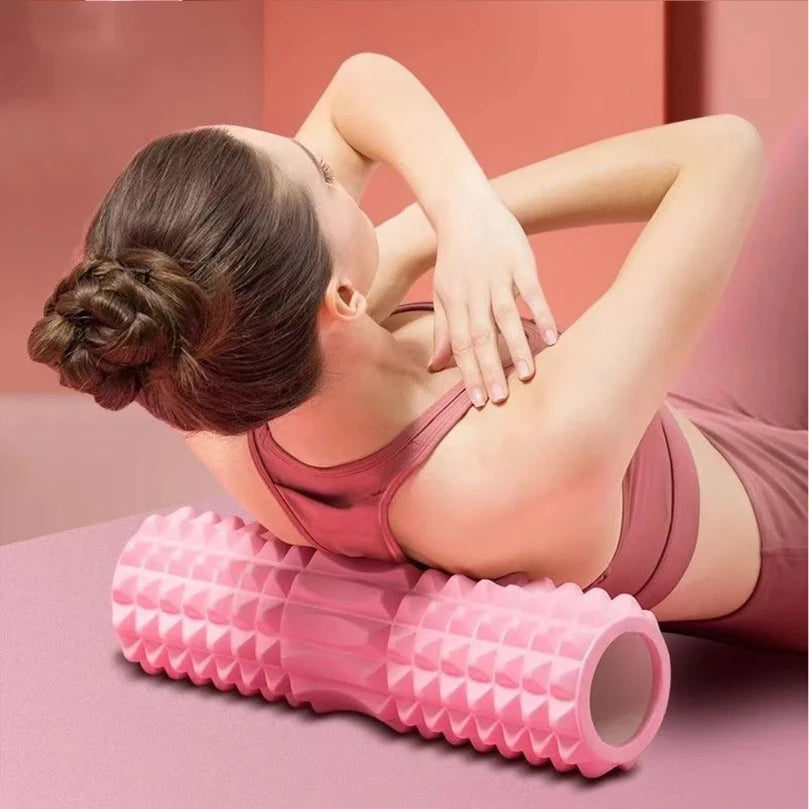 Revitalize Your Workout with Our Premium 45cm Yoga Foam Roller & Pilates Block Set – Unleash Muscle Relief & Flexibility!