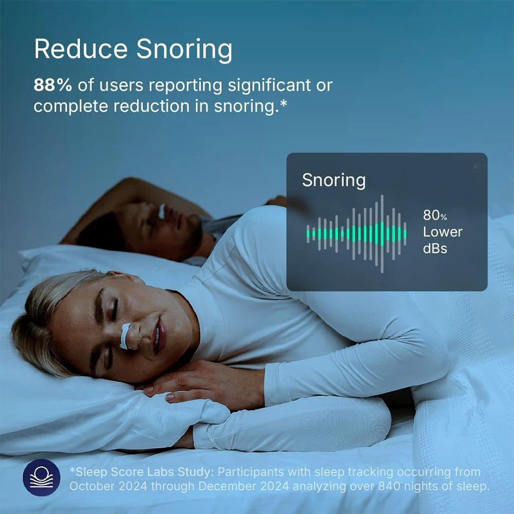 BreatheEasy Magnetic Nasal Strip Kit - Enhance Your Breathing, Eliminate Snoring, and Enjoy Restful Sleep with Skin-Safe Comfort