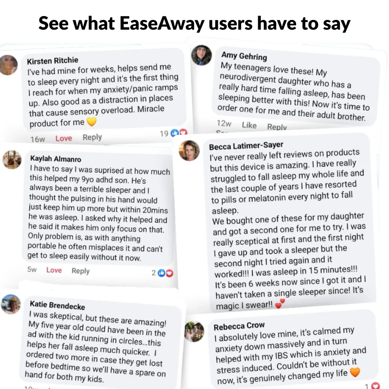 EaseAway™ Natural Relief for Stress, Anxiety, ADHD & Insomnia