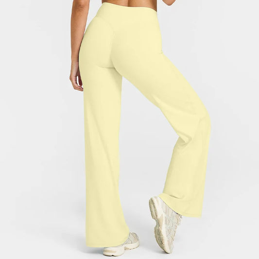 Experience Ultimate Comfort in Our Ultra Soft Mid-Waist Yoga Pants for Women | Perfect for Pilates, Running, and All Sports Activities