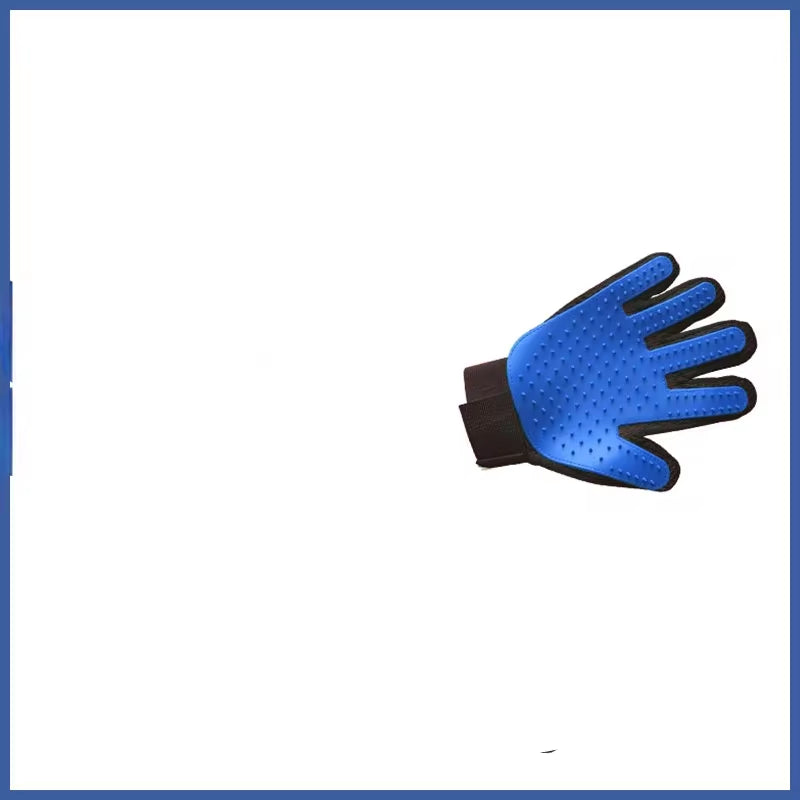 Silicone Pet Bath & Grooming Glove – Soft Rubber Brush for Shedding, Massaging & Cleaning Dogs & Cats