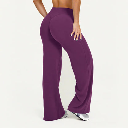 Experience Ultimate Comfort in Our Ultra Soft Mid-Waist Yoga Pants for Women | Perfect for Pilates, Running, and All Sports Activities