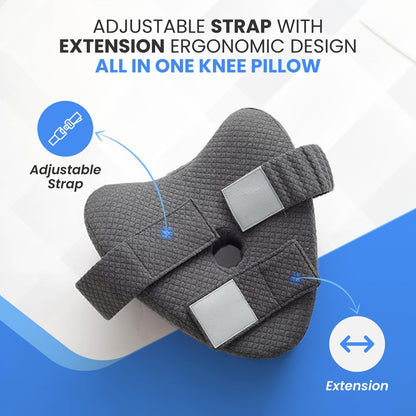 Knee Pillow for Side Sleepers Hip Pain - between Leg Pillow for Side Sleeping...